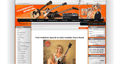 Desktop Screenshot of e-hudebniny.cz
